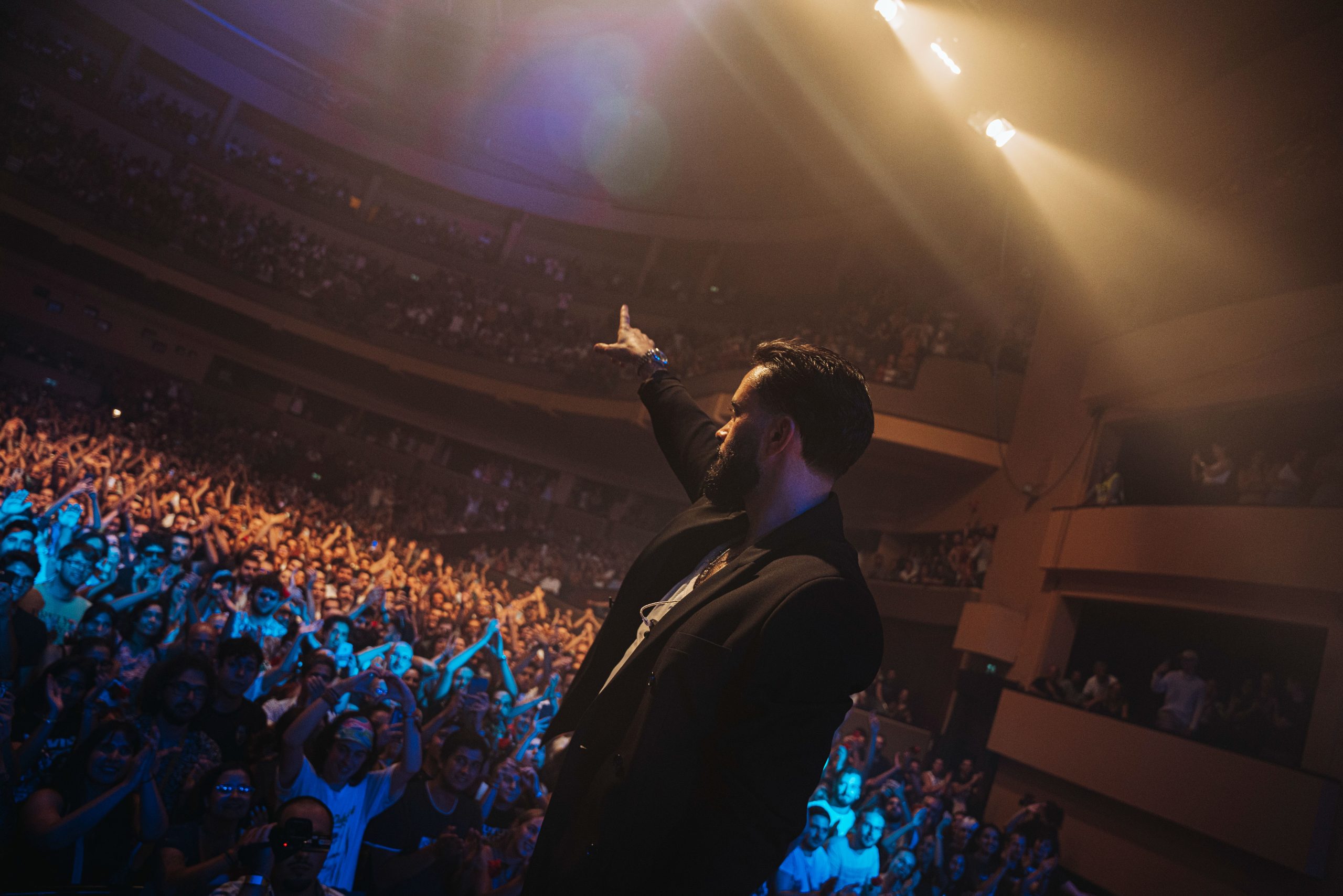 David Bruno no Coliseu do Porto.